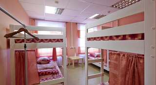 Гостиница Хостел Панда Москва Кровать в общем номере для мужчин с 6 кроватями-4